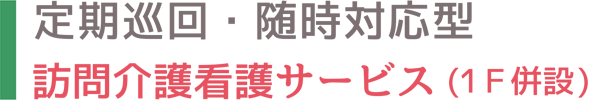 定期巡回・随時対応型 訪問介護看護サービス